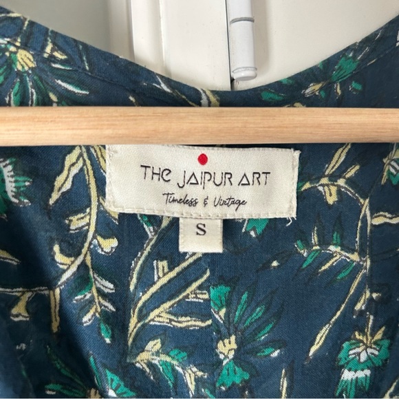 Indian block print cotton dress - Picture 4 of 4